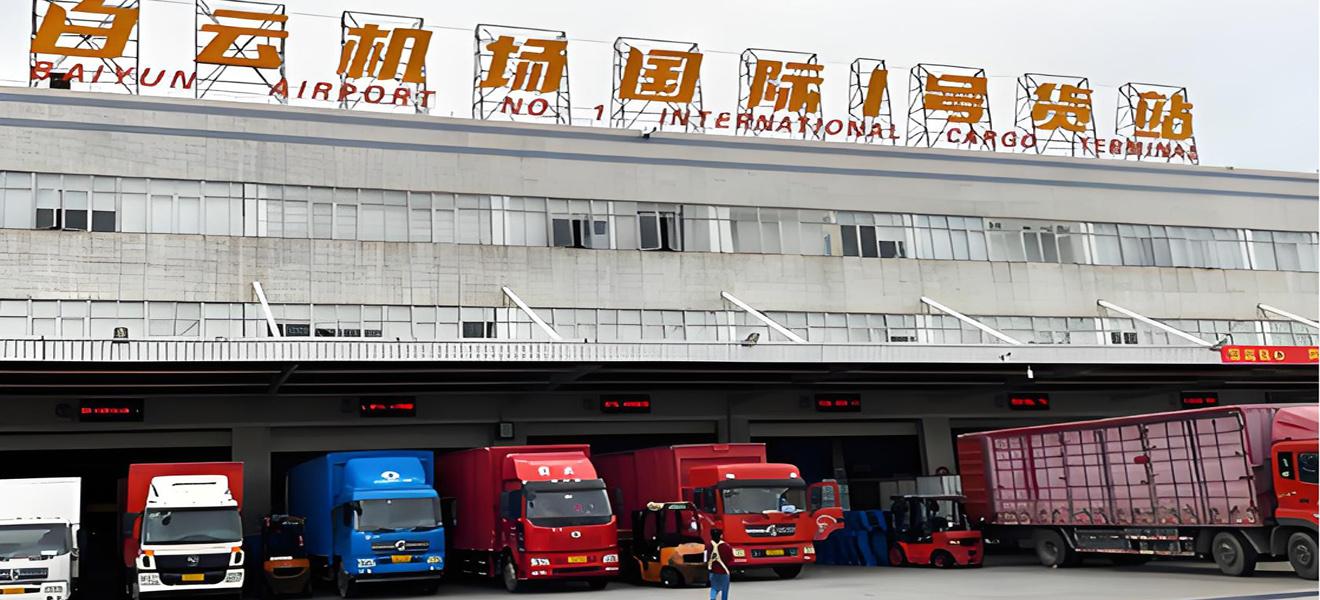 Airport cross-border truck transportation